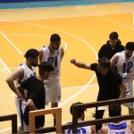 تصویری از رقابت تیم خانه بسکتبال بابلسر در لیگ یک بسکتبال ایران با حمایت برند کاز نوین شمال.