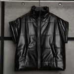 نمای اصلی وست چرم مشکی برند DOW در پروژه عکاسی صنعتی کاز نوین شمال با نمایش طراحی، کیفیت متریال و فرم محصول.